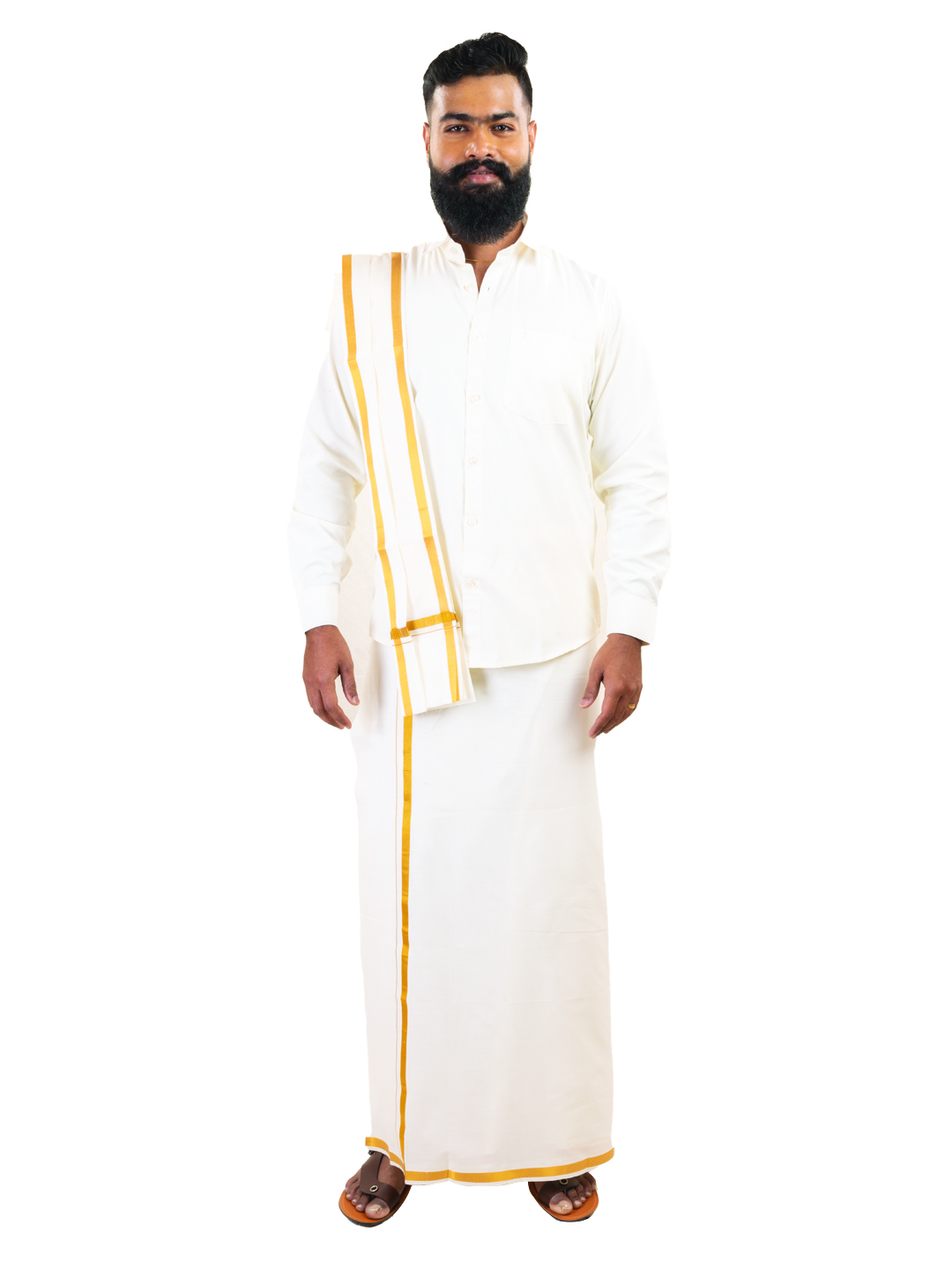 Wedding Dhoti Sandal 3-in-1