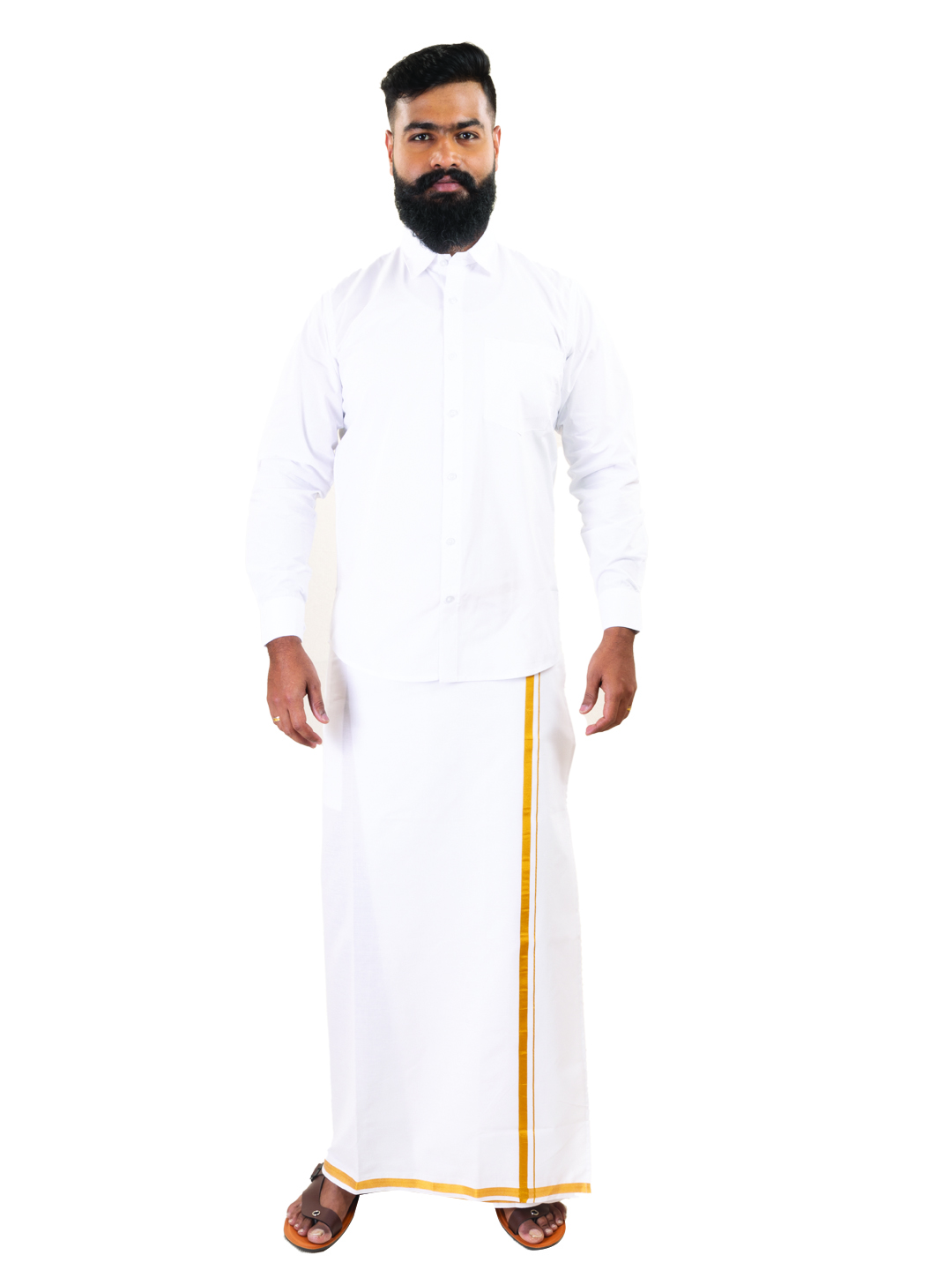 Jari Dhoti -1/2"