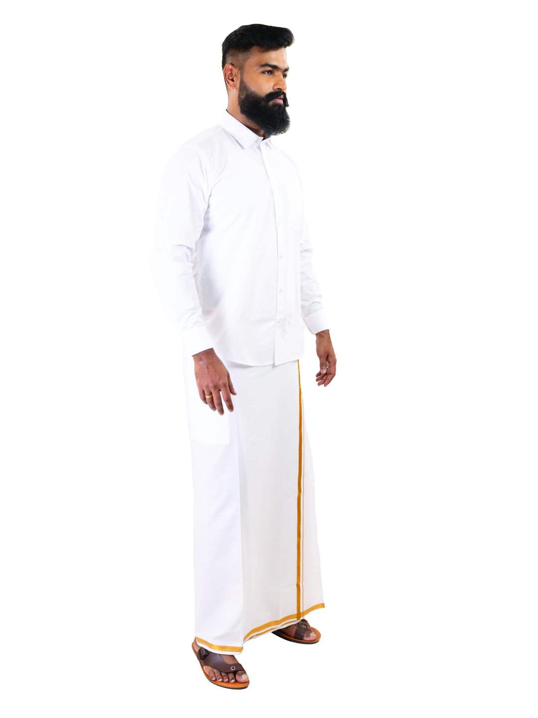 Jari Dhoti -1/2"